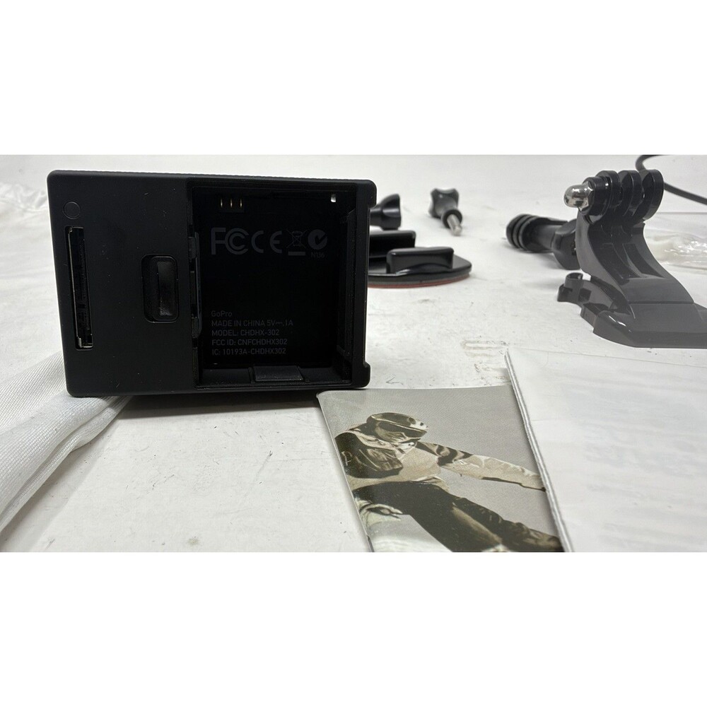 GoPro Hero 3+ Action Camera - Silver With Battery, Case, & More - Tested Works - Picture 10 of 12